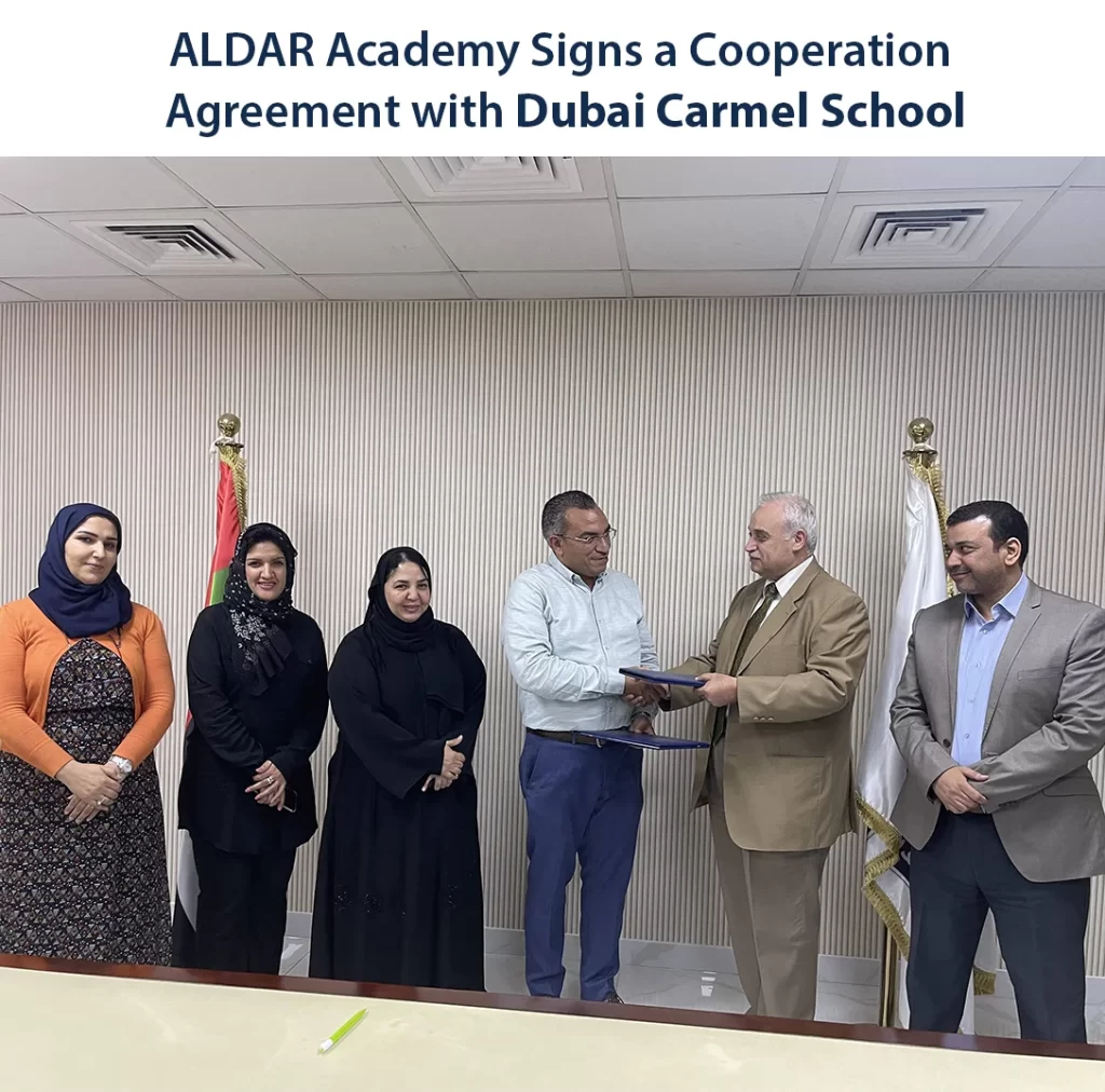 aldar academy in dubai with carmel school